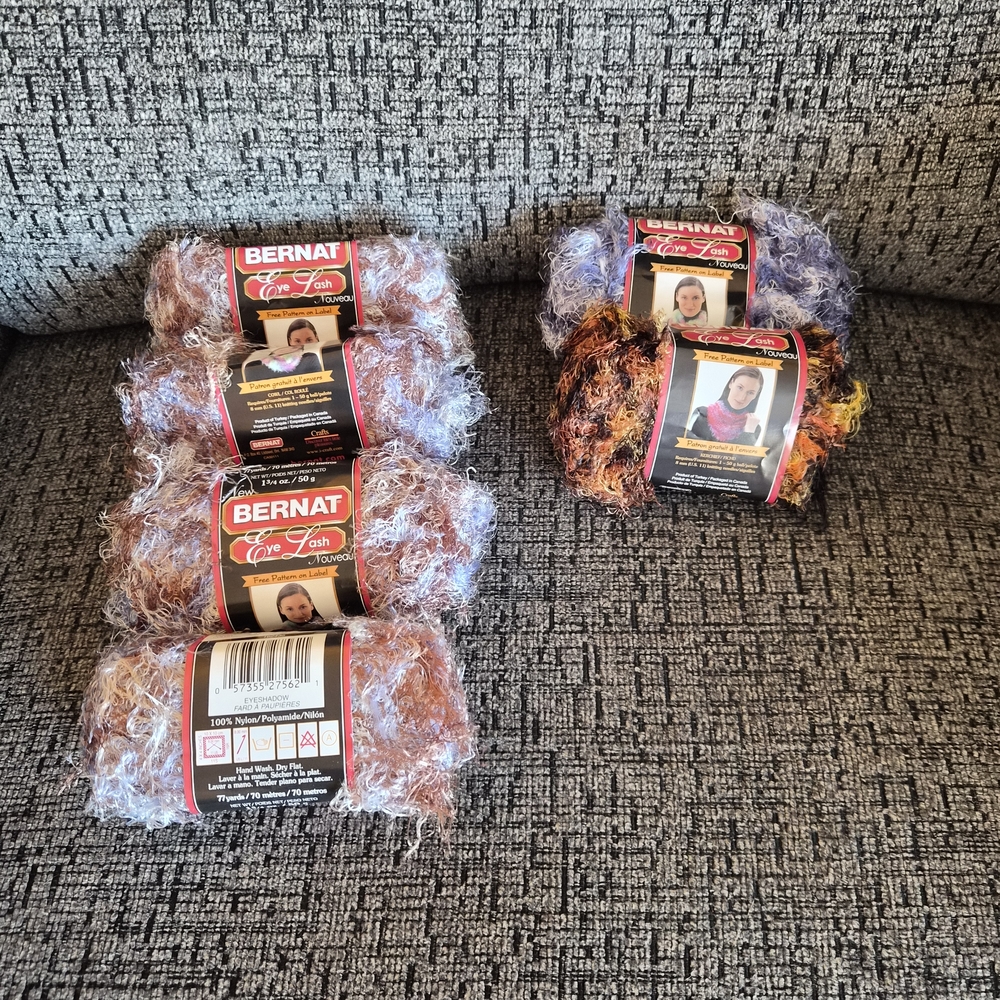 Bernat Eyelash Yarn Bundle - Multicolor